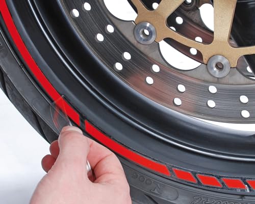 Foliatec PIN Striping Racing Motorbike Self Adhesive Car Wash Proof Racing Style Red
