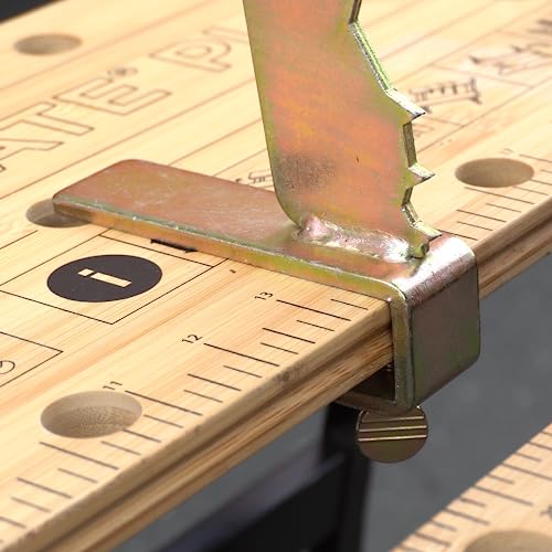 Forest Master Log Bench Jaws for Workbench Gold