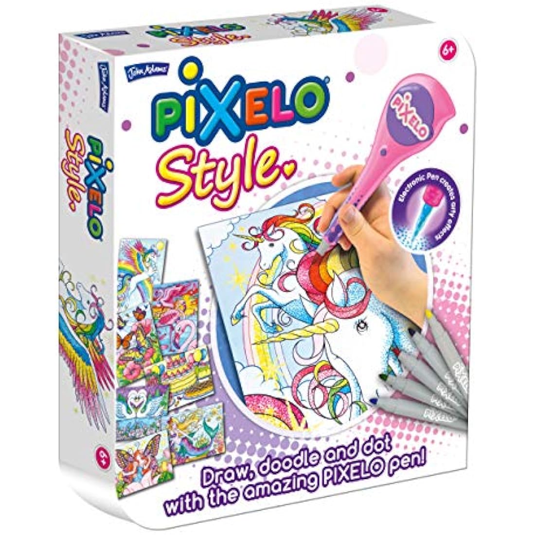 John Adams 577 10858 EA Pixelo Style, red, 1 Count (Pack of 1)