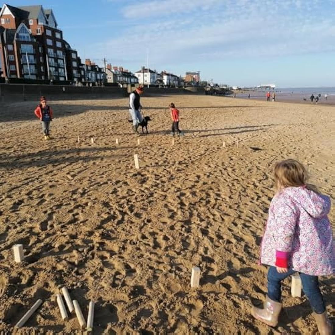 Jaques of London Kubb Outdoor Games | Garden Family Games for Kids and Adults | Kubb Game | Wooden Outdoor Games | Since 1795