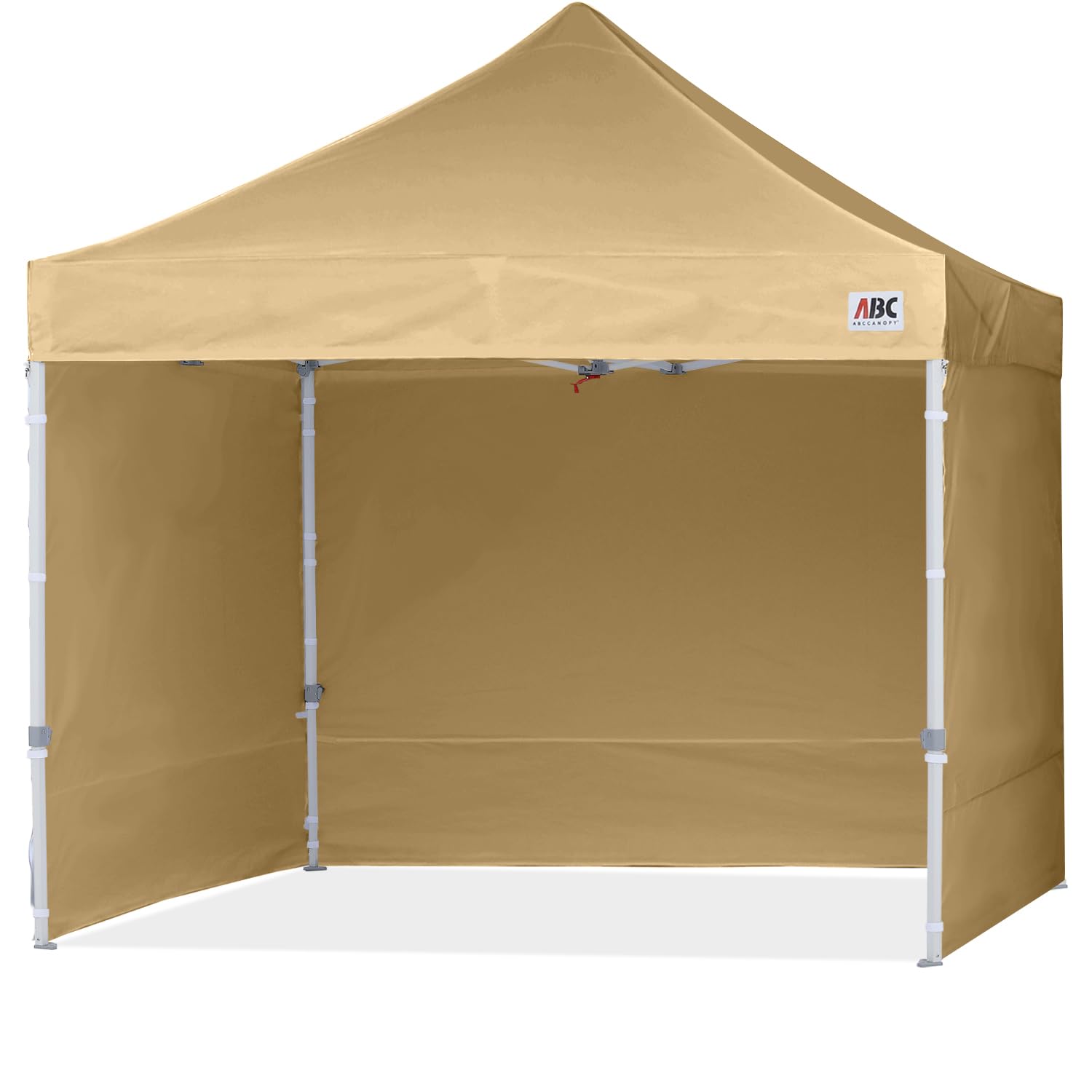 ABCCANOPY 3x6M Pop Up Gazebo Canopy Commercial Tents Market stall with 4 Removable Sidewalls and Roller Bag Bonus 4 Weight Bags (Grey)