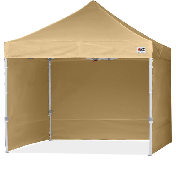 ABCCANOPY 3x6M Pop Up Gazebo Canopy Commercial Tents Market stall with 4 Removable Sidewalls and Roller Bag Bonus 4 Weight Bags (Grey)