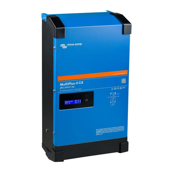 Victron Energy MultiPlus-II GX Pure Sine Wave Inverter Charger for 35 amp Battery, 3000VA 48-Volt 230V