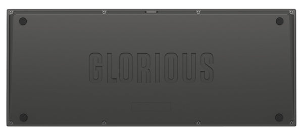 Glorious Gaming GMMK PRO 75% Barebones (Frame Only) - Modular Mechanical Gaming Keyboard, TKL Size (75%), 1.5kg Frame, RGB, Customisable, 5-Pin Switch Support, International/ISO Layout - Black Slate