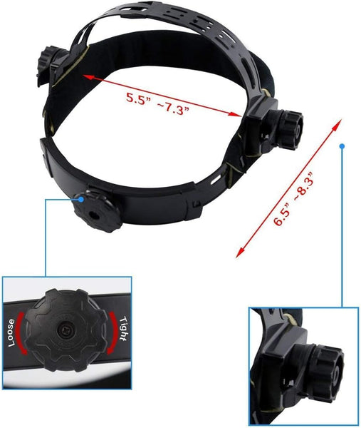 DEKO Welding Helmet Auto Darkening: True Color Solar Powered Auto Darkening Welding Helmets Welder Mask Hood (Skull Design)