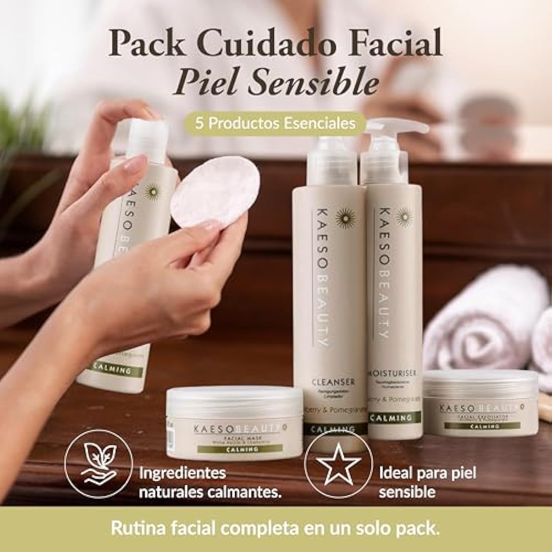 Kaeso Calming Facial Collection Kit