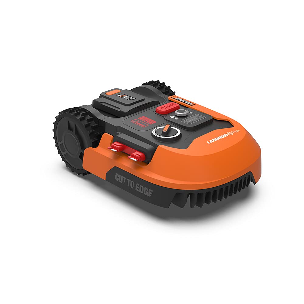 WORX - WR169E - Landroid Robotic Lawn Mower, AI powered for Faster Mowing, Smart App Control, Multi-Zone Programming, Auto Charging, 20V PowerShare Battery
