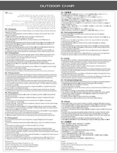 KingCamp Folding Camping Chairs for Adluts Heavy Duty Directors Chair with Cooler Bag and Side Table Support up to 150KG