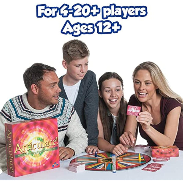 Drumond Park Articulate Family Board Game, The Fast Talking Description Games For Adults And Kids Suitable From 12+ Years For 4-20+ Players