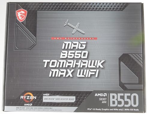 MSI MPG B550 Gaming Plus (ATX AMD AM4 DDR4 M.2 USB 3.2 Gen 2 HDMI ATX Gaming Moederboard AMD Ryzen™ 5000 processors