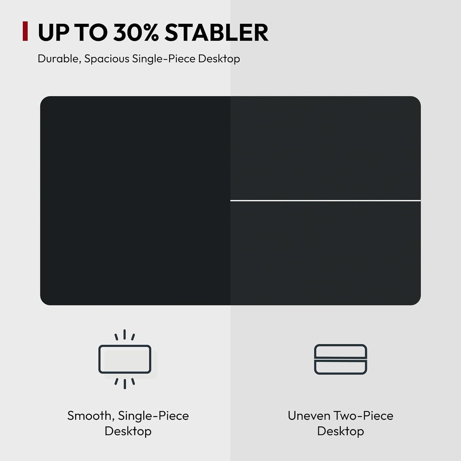 SANODESK QS1+140 * 60 Electric Standing Desk Height Adjustable Standing Desk With Memory Smart Panel Sit Stand Table With Hooks and Cupholder for Home Office （Black Frame+ Black Desktop）