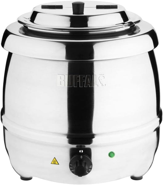 Buffalo Stainless Steel Soup Kettle 10L Commercial Electric Jug 360X345Mm