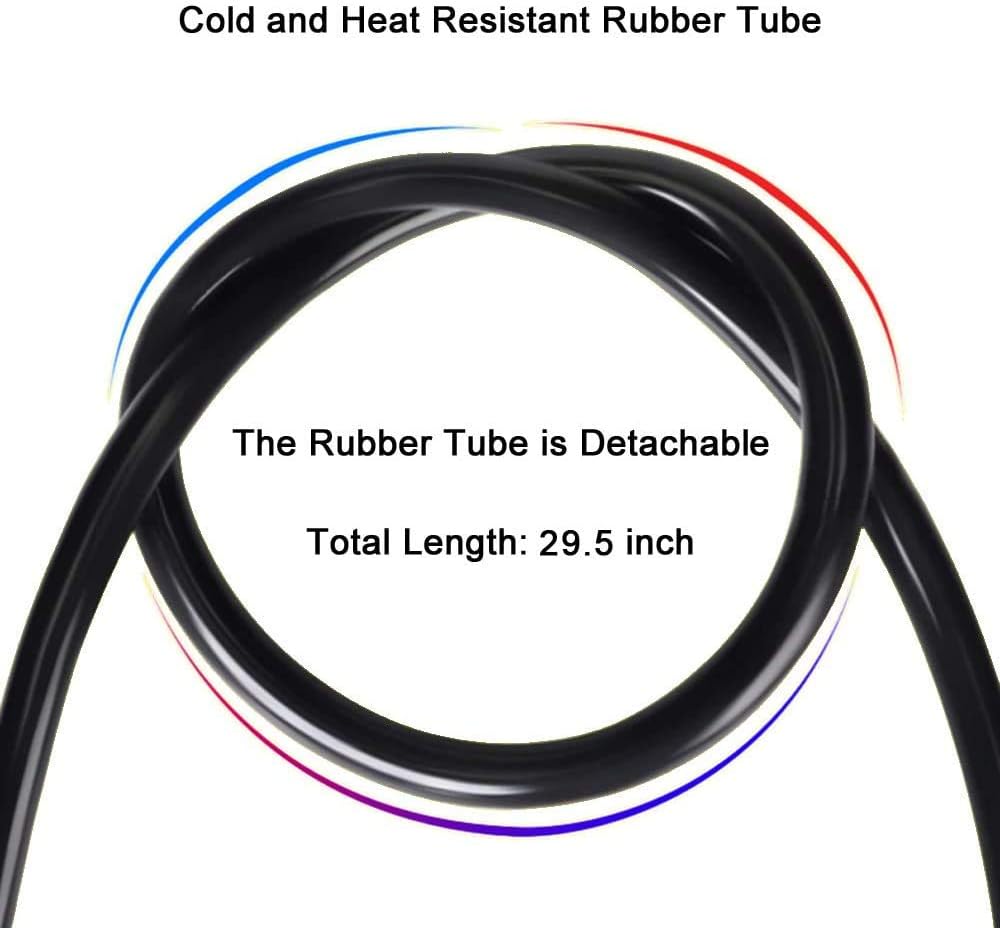 WEIDMAX Double Barrel Foot Pump, Double Cylinder Bike Pump Bike Floor Pump Portable Bicycle Pump Bicycle Tire Pump Road Bike Floor Air Inflator Pump with Pressure Gauge & Smart Valve Head