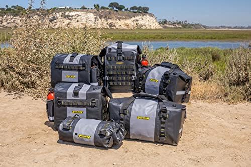 Nelson-Rigg Hurricane Waterproof Backpack/Tail Pack,Black/Gray, 30 Liters