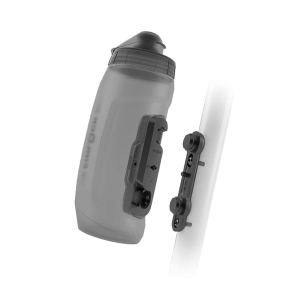 Fidlock TWIST Bottle 590 + Bike Base Clear 590ml 590Ml, Black