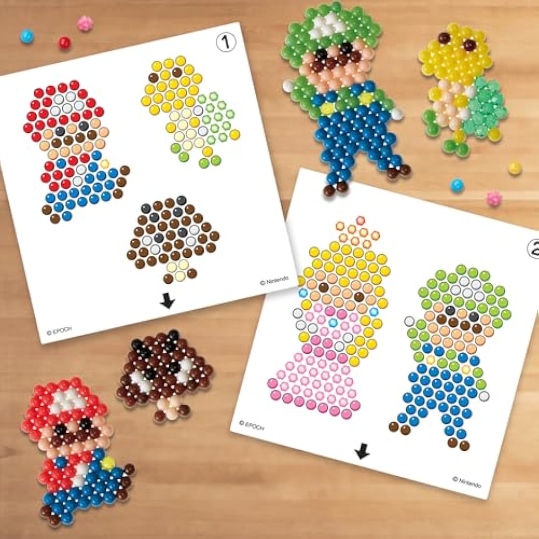 Aquabeads Brothers Super Mario Character Set, Art & Craft bead kit 31946