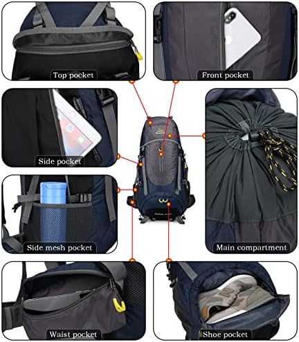 Doshwin 70L Backpack Trekking Camping Travel Hiking Large Rucksack for Men Women