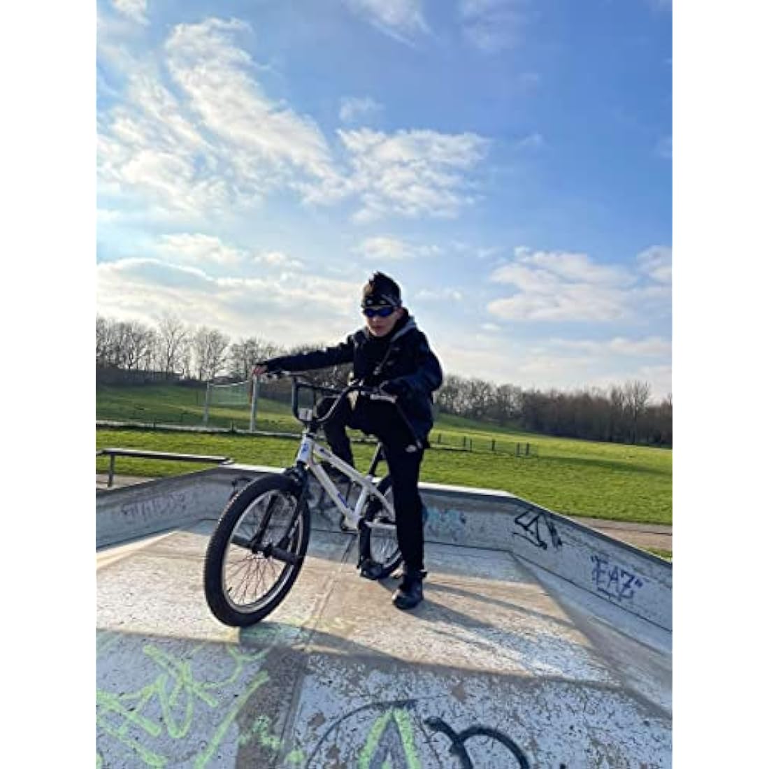 HILAND 20 Inch BMX Freestyle Bike for boys girlss With 360 Degree Gyro & 4 Pegs, 20 Inch BMX Bike for 9 10 11 12 13 Years old kid girl boys girls