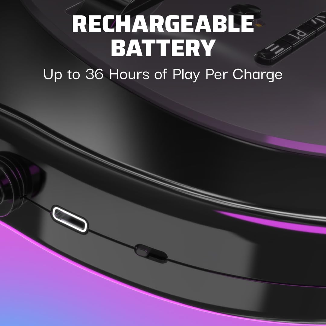 PDP RIFFMASTER Wireless Guitar Controller for PlayStation 5 and PlayStation 4, PS5/PS4, Rock Band 4, Audio Jack, Rechargeable Battery, Officially Licensed by Sony - Black