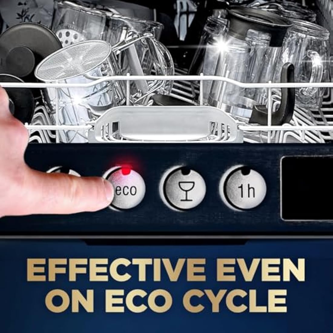 Finish Ultimate Plus Infinity Shine Dishwasher Tablets Bulk | Scent : Lemon | Size: 105 Dishwasher Tabs |for Superb Clean and Diamond Shine