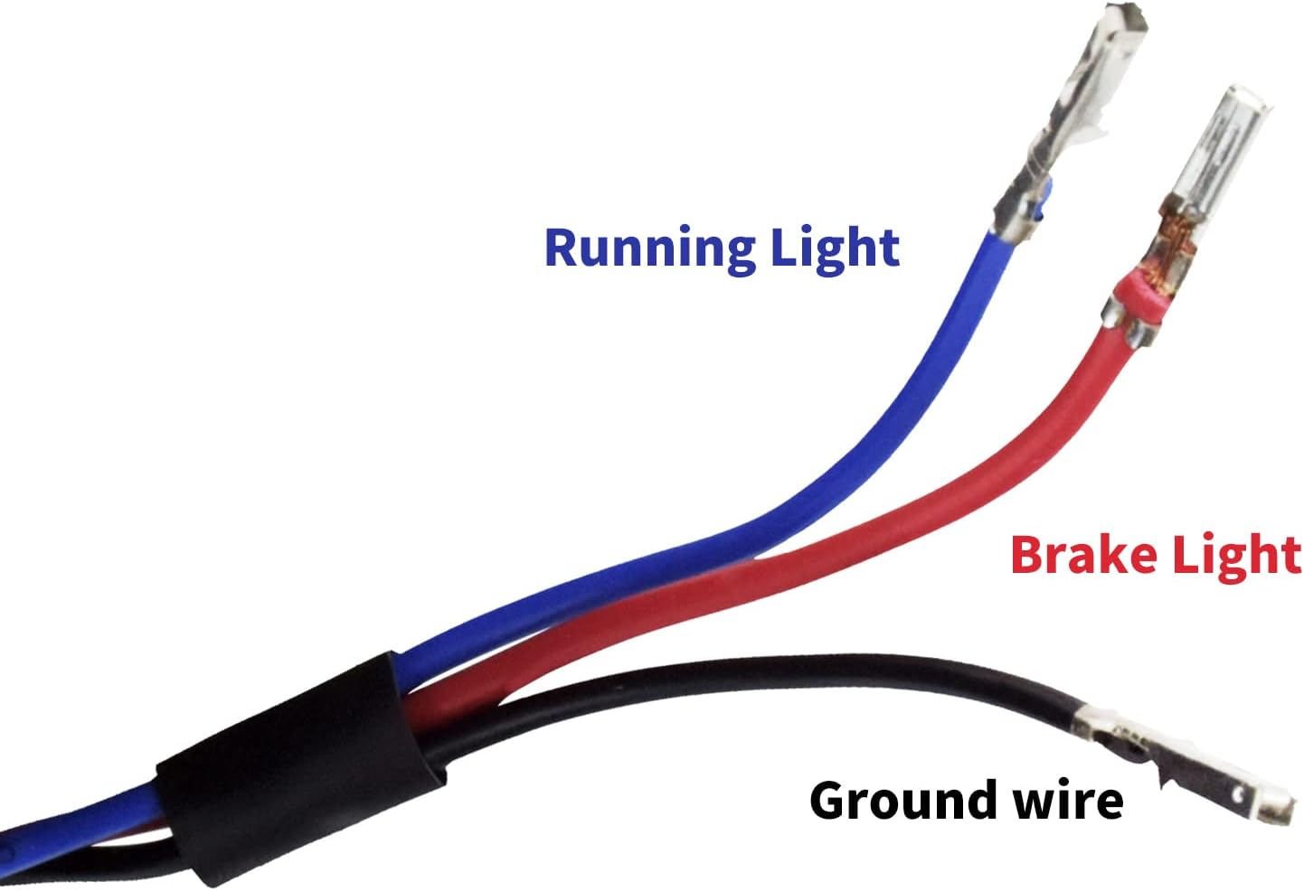 HDBUBALUS Motorcycle Rear Led Tail Light Brake Running License Plate Taillight Fit for Harley Sportster Touring Road King Electra Glide Dyna Fat Boy Night Train Softail Smoke Lense 1 Pcs