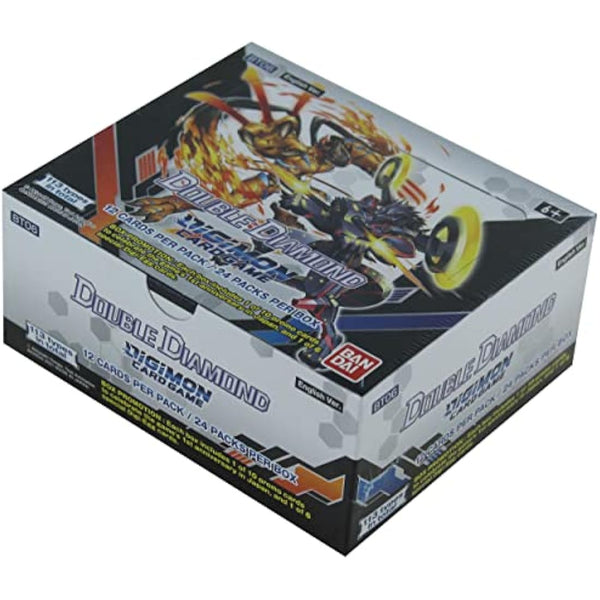 Digimon Card Game - Double Diamond Booster BT06 - Display of 24 Booster Packs