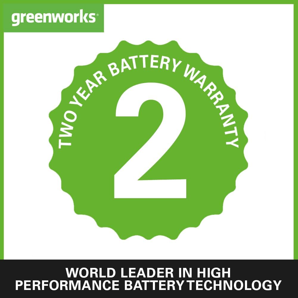 Greenworks 24V Battery and Universal Charger. Original Greenworks Battery Charger for 24V Garden and Power Tools. 2Ah Power Lithium-Ion Battery 60Mins Charge. Battery G24B2 & Charger G24UCC