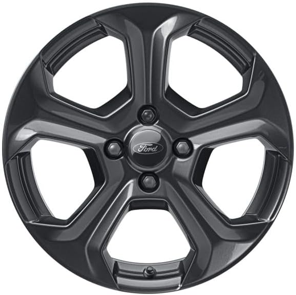 Ford Genuine Fiesta MK7 17" Alloy Wheel 5 Spoke Rock Metallic 2014-2017 2036598