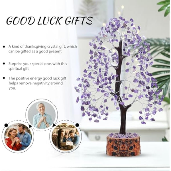 Amethyst Crystals, Artificial Tree, Money Trees, Crystals And Stones, Desk Decorations For Women Office, Feng Shui Decor, Meditation Crystals, Housewarming Gifts, Spiritual Gifts For Women, Gem Tree