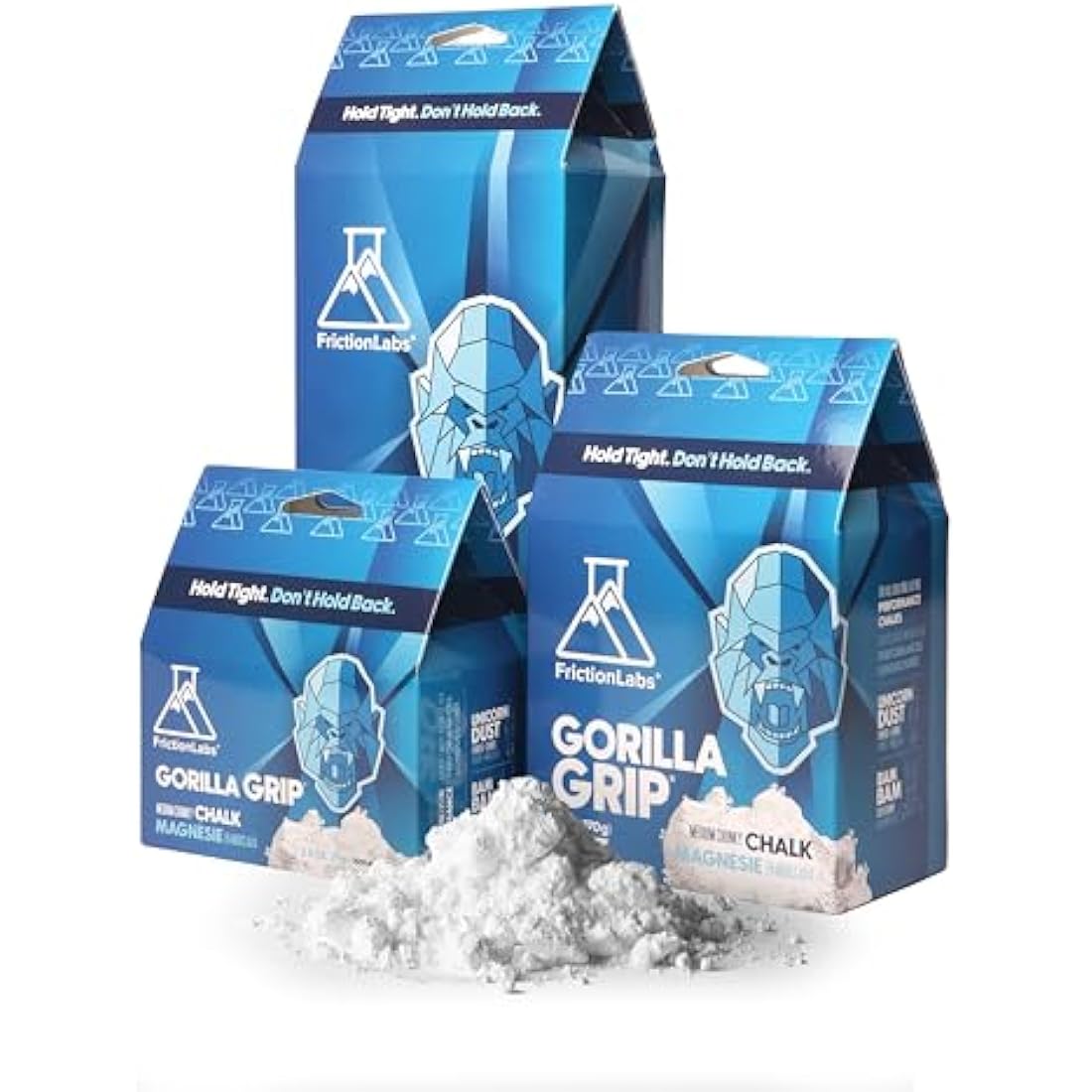 Friction Labs Premium Sports Chalk for Rock Climbing, Weight Lifting, Gymnastics, Tennis & More - Long Lasting Grip, Healthier Skin, Better Overall Performance - Endorsed by 100+ Pro Athletes