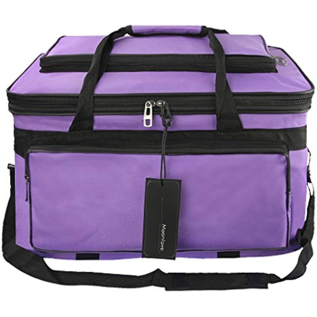 Waterproof Art Organizer Craft Storage Tote Bag Artist Travel Carrier for Markers, Palette, Paints, Brushes, Sketching Drawing Pen, Pencil, Coloring Book