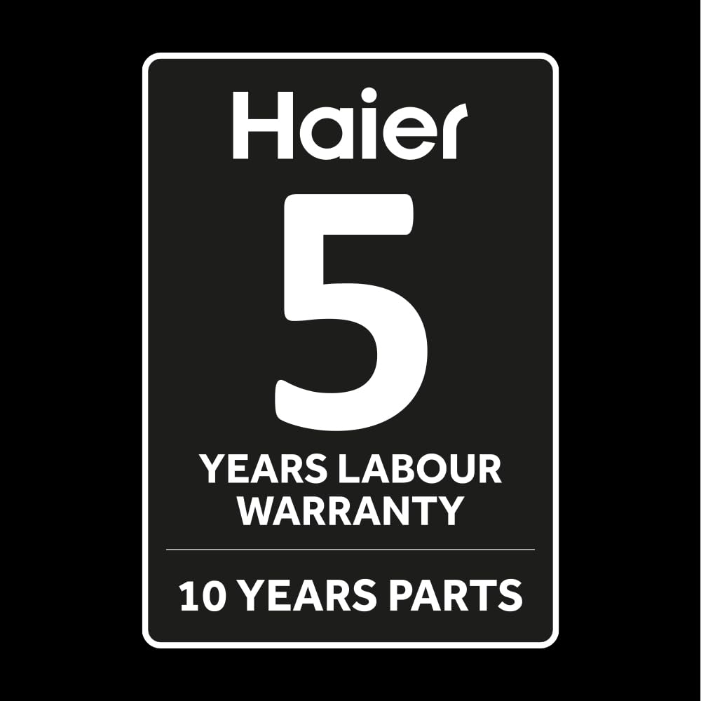 Haier XI1C3TB2FB-80 I-Pro Shine Series 4 Integrated Dishwasher, 11 place Setting, Black Bezel, C Rated