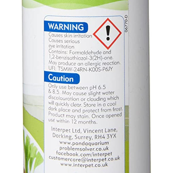 Interpet Green Away Aquarium Water Treatment, Fast Acting, Plant Friendly, Safe for Fish, 125 ml