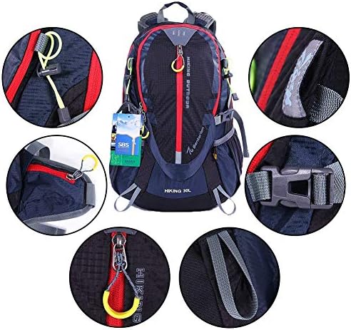 EGOGO 30L Outdoor Cycling Hiking Water-resistant Backpack Running Camping Daypack with Rain Cover S2310