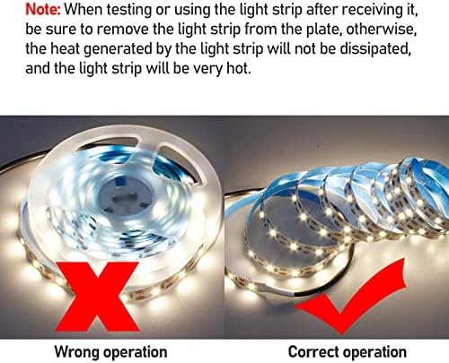 GOMING 5V USB LED Strip Light Natural White 4000K USB Powered 4M (2pcs x 6.6ft) 240LEDs Flexible SMD2835 No-Waterproof IP20 LED Tape Lights