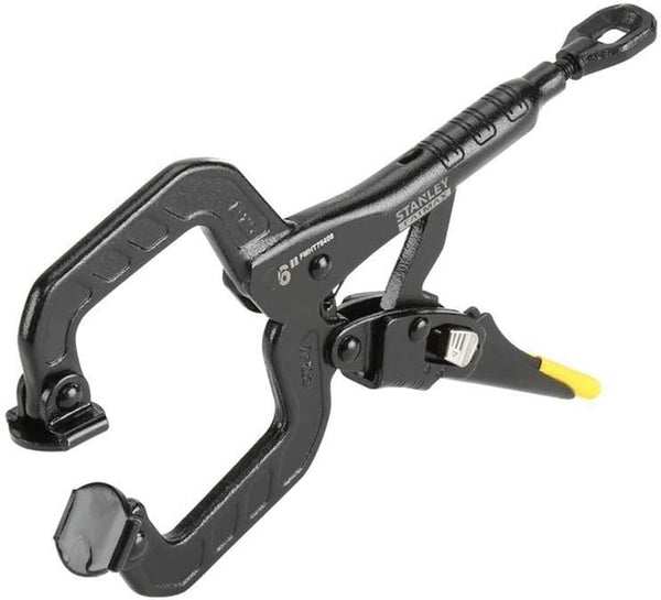 Stanley FMHT0-74892 280 mm C-Clamp Fatmax Locking Mole Grip Swivel Pads - Black