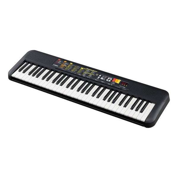 Yamaha PSR-E383 Portable Keyboard for Beginners, 650 Authentic Instrument Voices and Touch-Sensitive Keys with 48-Note Polyphony, Includes 2 Online Lessons with Yamaha Music School Teacher