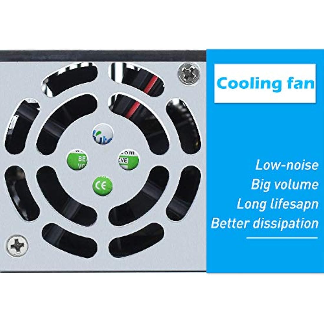 inShareplus 12V 41.7A 500W, DC Universal Regulated Switching Power Supply, 110/220V AC to DC 12 Volt LED Driver, Converter, Transformer for LED Strip Light, CCTV, Computer Project, 3D Printer