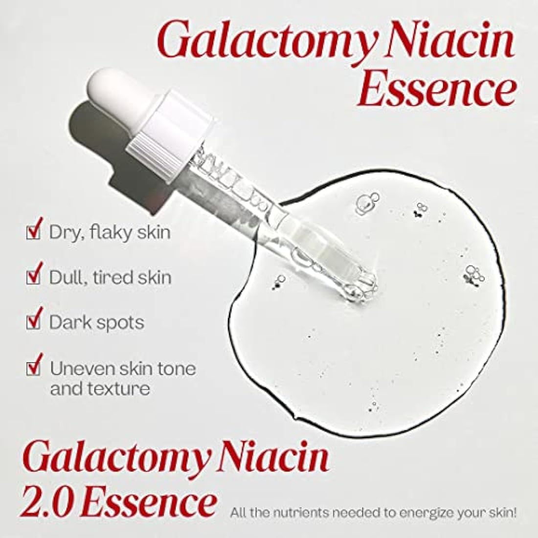 ma:nyo Galac Niacin 2.0 Essence Korean Facial Serum, Ultra Hydrating, Tone Balancing, Niancinamide, for Women and Men Korean Skin care 1.69 fl oz (50ml)
