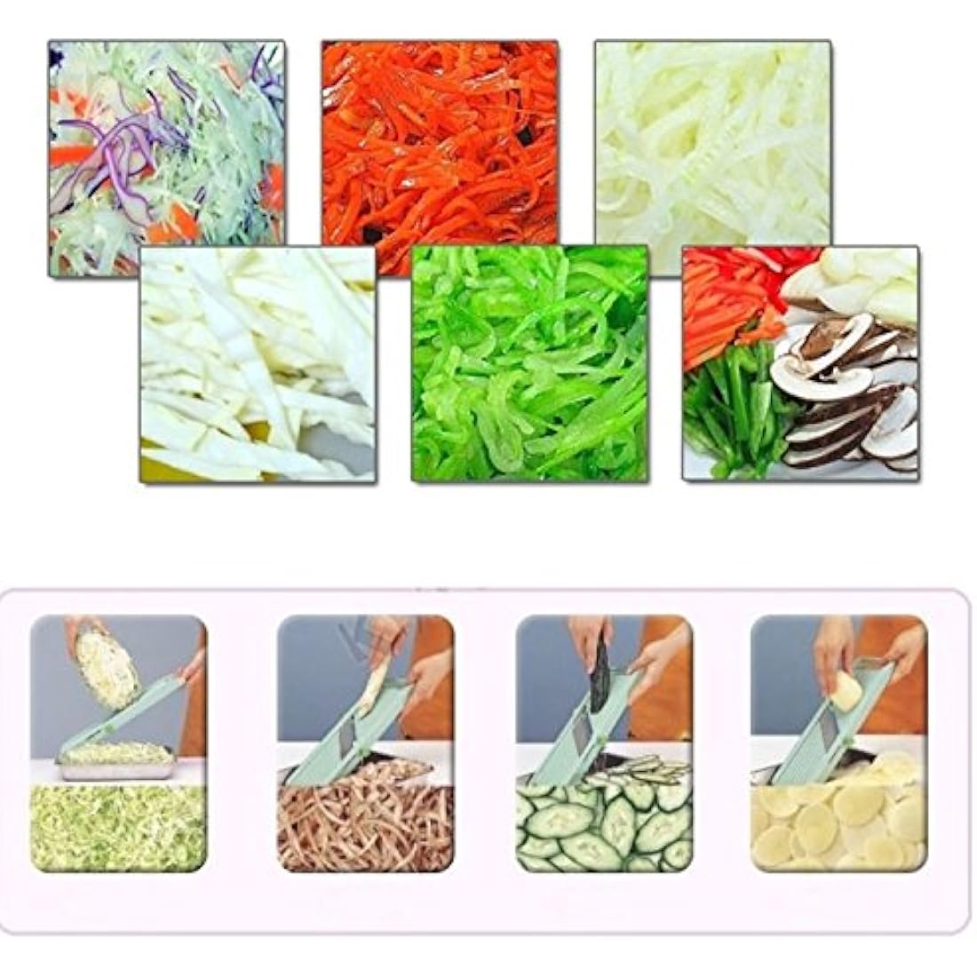 Japanese Slicer Vegetable Fruit Mandoline Cutter Kitchen Food Slicers