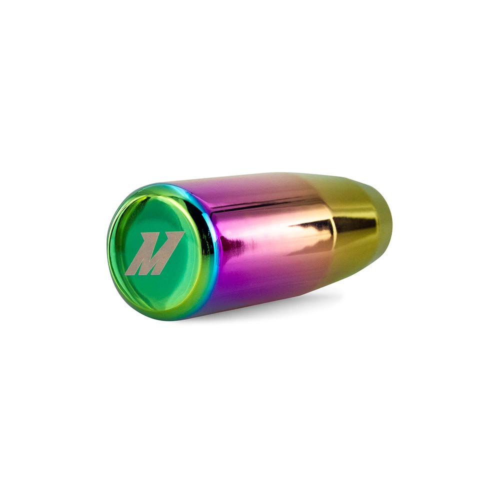 Mishimoto MMSK-NY Weighted Shift Knob, Neon Yellow, Matches Subaru STI