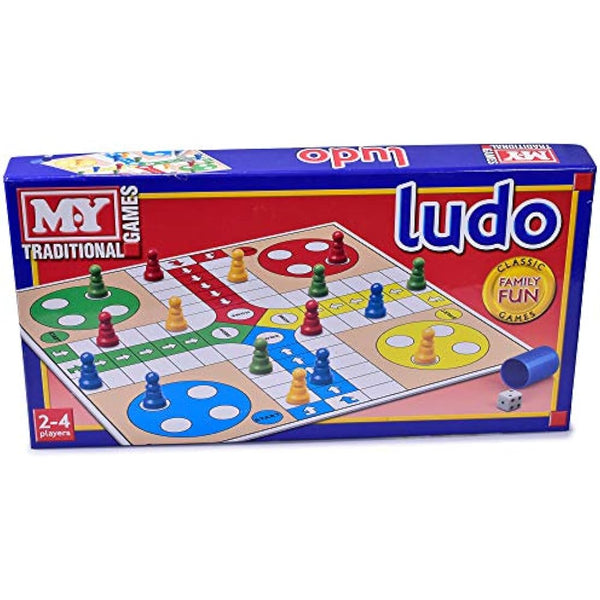 KandyToys M.Y Ludo Game - Traditional Ludo Board Game for Kids & Adults