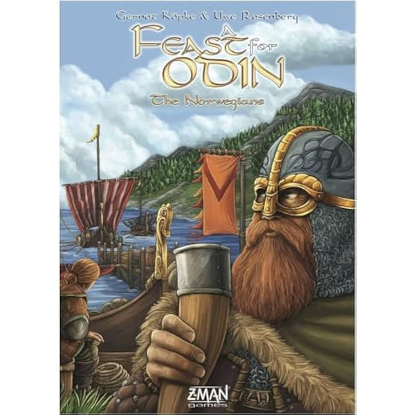 Feuerland Spiele, A Feast for Odin: The Norwegians, Board Game Expansion, Ages 14+, 1-4 Players, 30-120 Minutes Playing Time