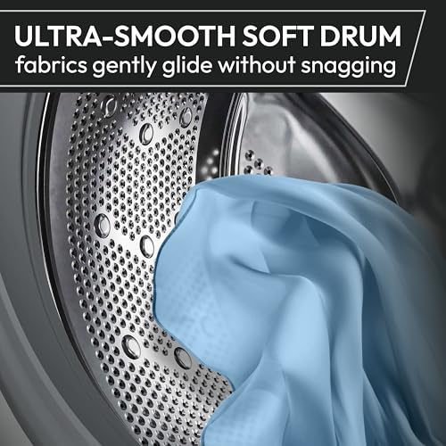 Hoover H-WASH 350 9kg Freestanding Washing Machine, 1400 RPM, A Rated, ECO-Power Inverter Motor, hOn App, 60 Programmes, Eco Doser, Power Care System, Graphite, 60x54x85 cm - H3WPS496TAMBR680