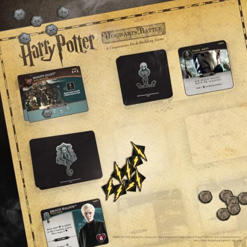 USAopoly, Harry Potter: Hogwarts Battle, Board Game, Ages 11+, 2-4 Players, 30-60 Minute Playing TIme