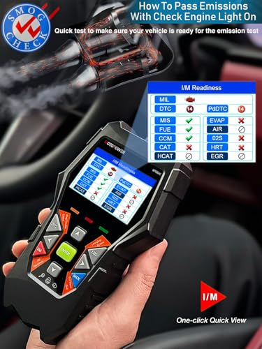 MOTOPOWER MP69040 Car OBD2 Scanner Check Engine Fault Code Reader Diagnostic Scan Tool, Black