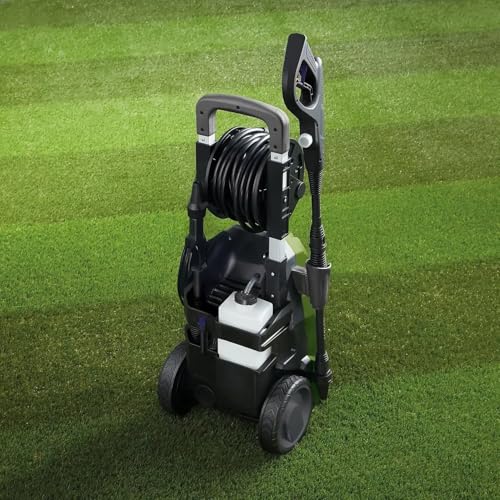 Yard Force High-Pressure Washer 2000W / max 145 Bar/max Flow Rate 450L/H - Special GREEN edition- EW U15