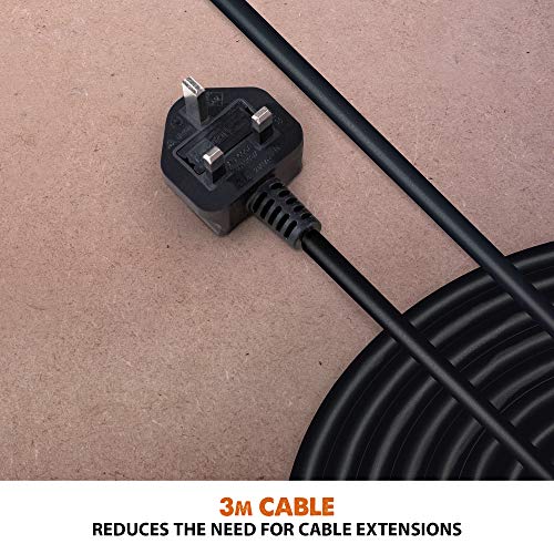 Evolution Power Tools R185CCSX Circular Saw With 1020 mm 3-Piece Track | Multi-Material Blade, Cuts Wood, Metal, Plastic & More | Incl Dust Port Adapter | 185mm (230v)