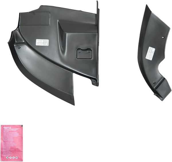 Oneway Battery & Head light cover compatible with Volkswagen Transporter T5.1 2010-2015 - Matt black