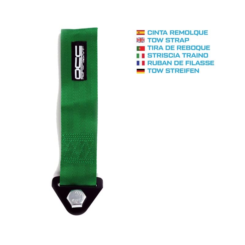 OCC MOTORSPORT BLUE TOW STRAP